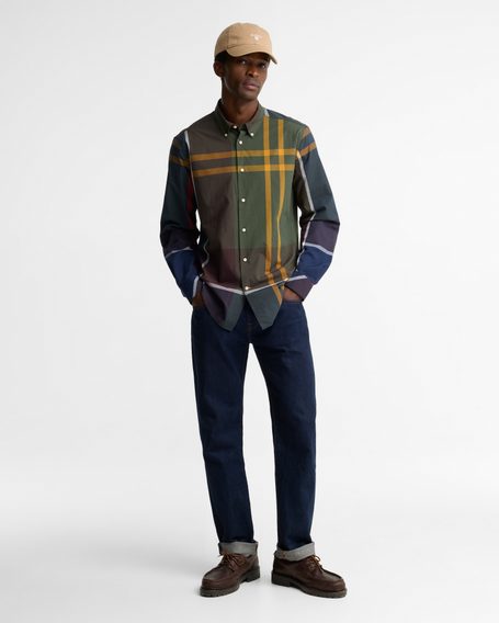 Barbour Oversized Tartan Dunoon Tailored Shirt — Classic Tartan