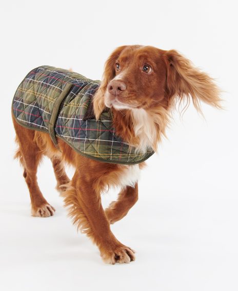 Barbour Tartan Dog Coat