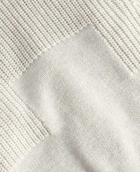 Barbour Steetley Roll-Neck Jumper — Whisper Classic White