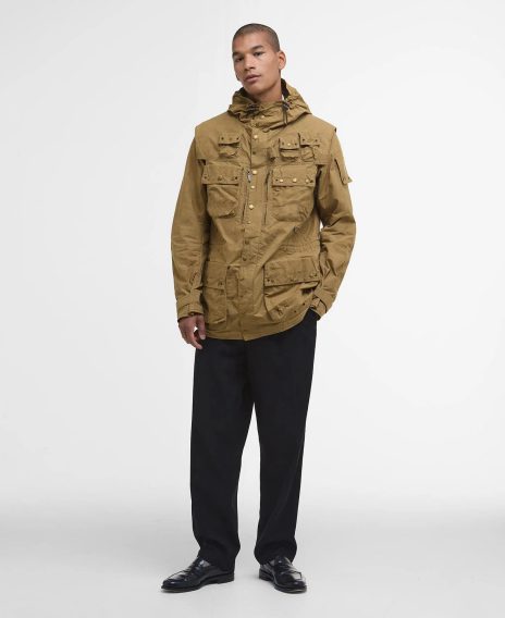 Barbour × TO KI TO Field Utility Casual Jacket — Golden Khaki