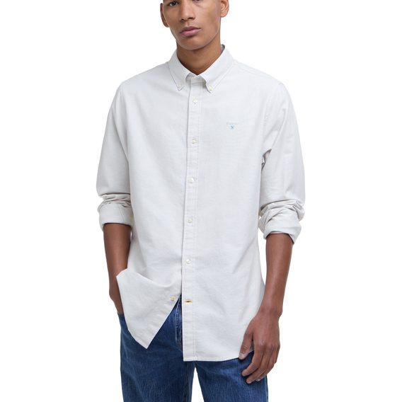 Barbour Oxtown Tailored Shirt — Oatmeal