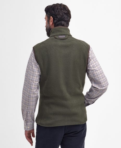 Barbour Langdale Fleece Gilet — Olive