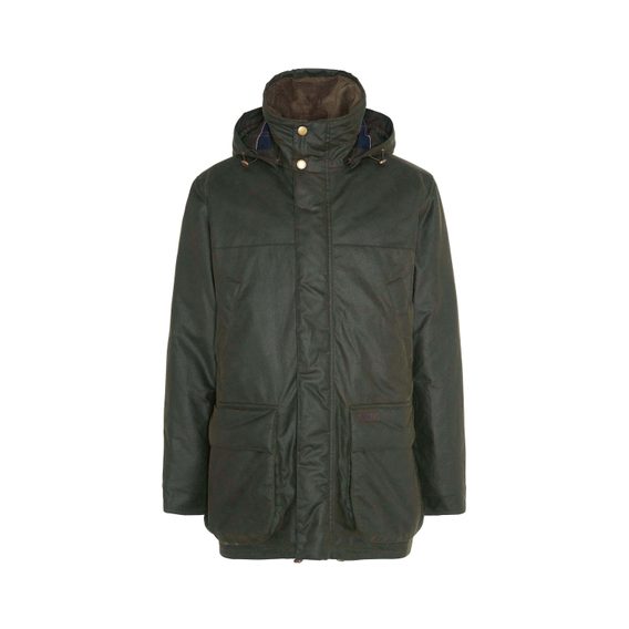 Barbour Bleaberry Wax Jacket — Olive