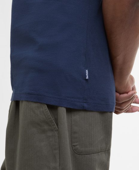 Barbour Tothill Tailored Fit Polo Shirt — Navy