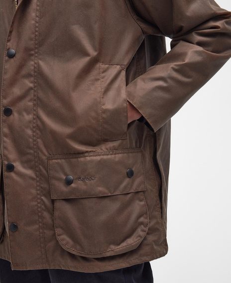 Barbour Beaufort Wax Jacket — Bark