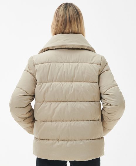 Barbour Germaine Quilted Jacket — Light Fawn