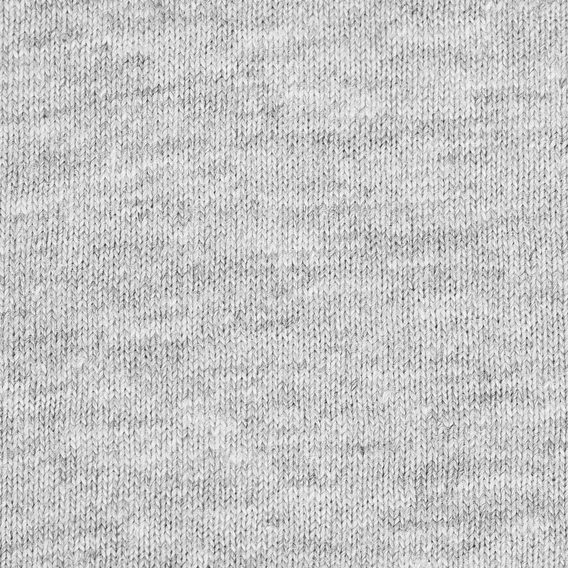 V-neck tričko John & Paul — svetlo šedé