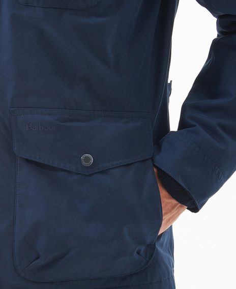 Barbour Ogston Waterproof Jacket — Navy