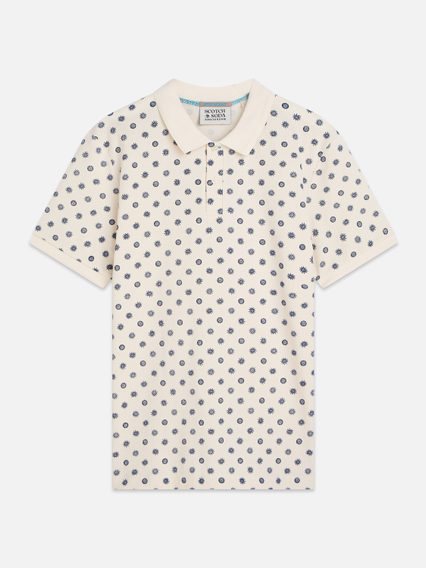Scotch & Soda — Microprinted Polo
