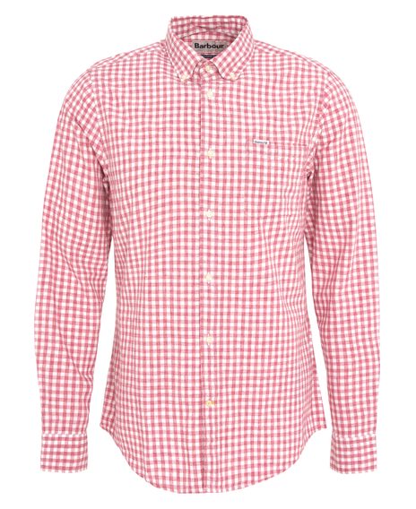 Barbour Kanehill Tailored Shirt — Classic Pink