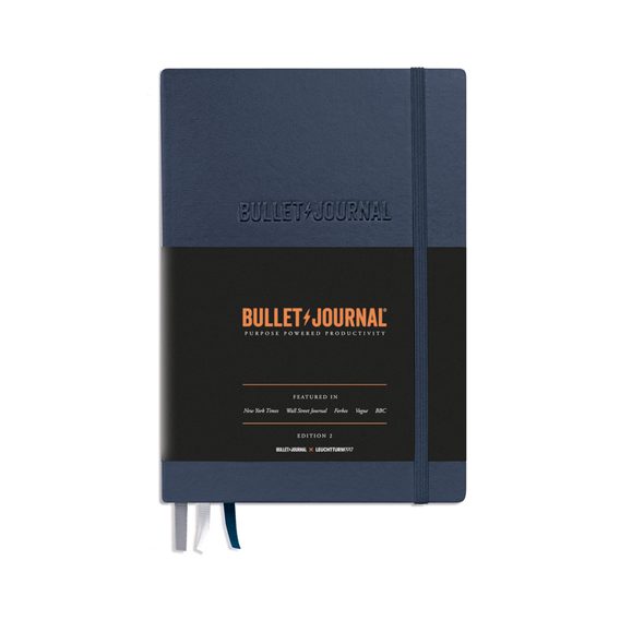 Organizačný zápisník LEUCHTTURM1917 Bullet Journal 2 - A5, pevná väzba, bodkovaný, 206 strán