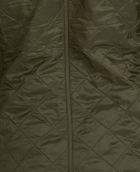 Barbour International Ariel Polarquilt Jacket — Olive