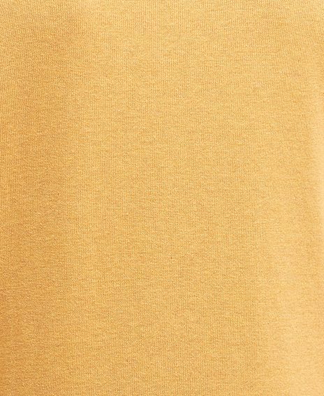 Barbour Pima Cotton Crew Neck Sweater — Honey Gold