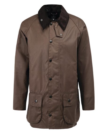Barbour Beaufort Wax Jacket — Bark