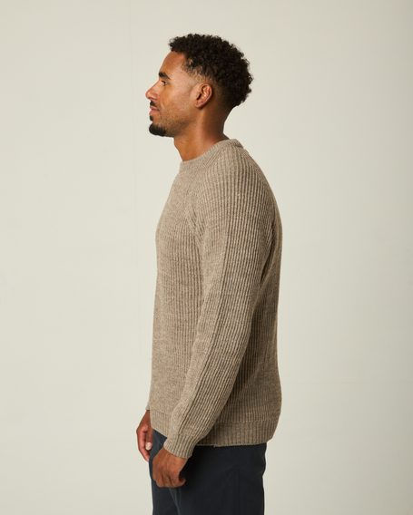 Peregrine Ford Crew Jumper — Oak