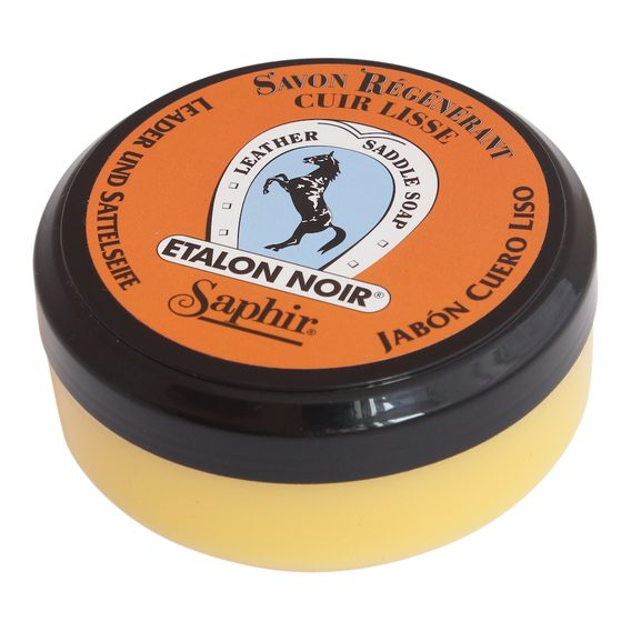 Čistiace mydlo na hladkú kožu Saphir Saddle Soap 75 ml