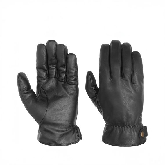 Stetson Gloves Goat Nappa Conductive — Black