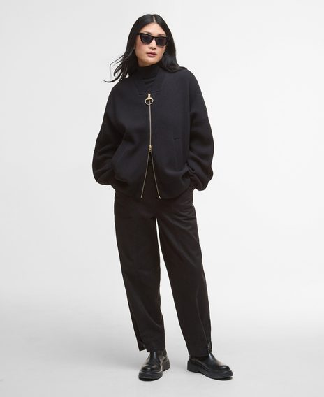 Barbour Milda Knitted Bomber Jacket