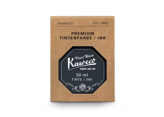 Fľaštička atramentu Kaweco - Pearl Black (50 ml)