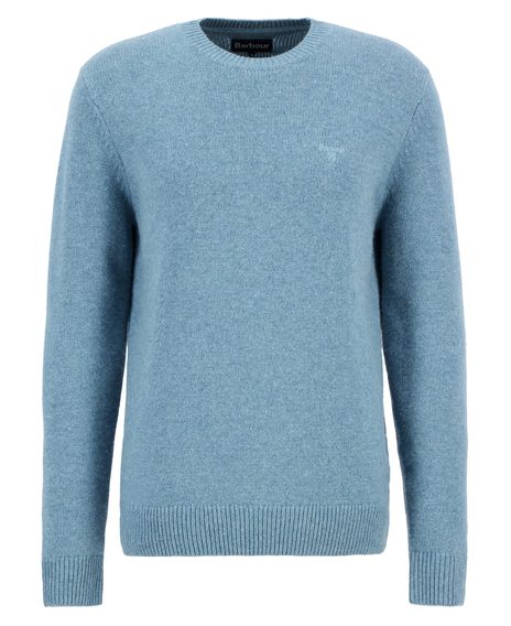Barbour Covent Crew Neck Jumper — Bluestone