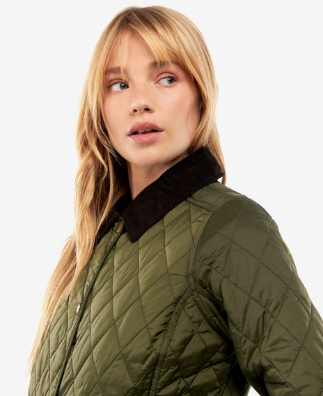 Barbour Annandale Quilted Jacket — Olive