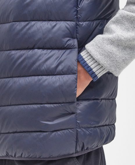Barbour Bretby Puffer Gilet — Navy