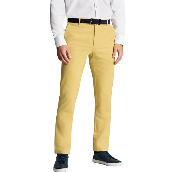 Charles Tyrwhitt Ultimate Non-Iron Chinos — Lemon