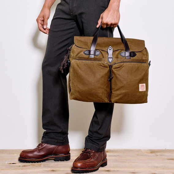 Filson — 24 Hour Tin Cloth Briefcase
