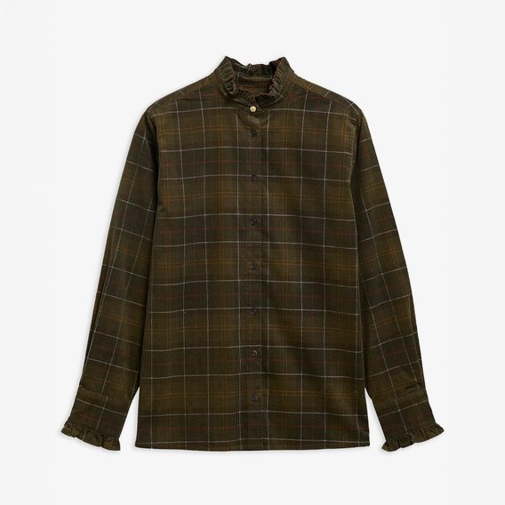 Barbour Shae Tartan Cord Shirt