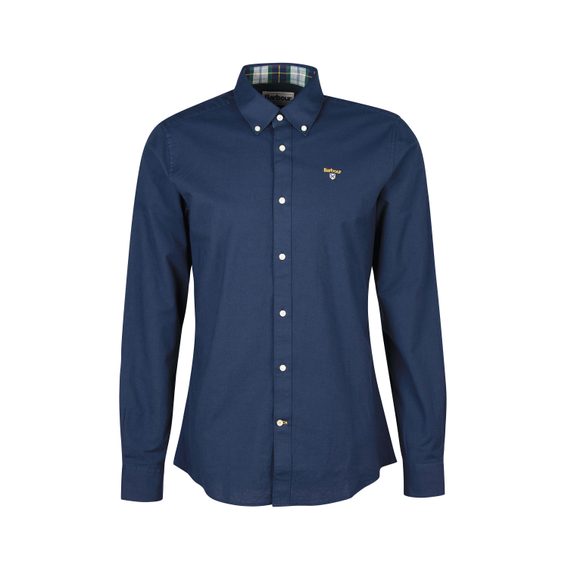 Bavlnená košeľa Barbour Camford - Navy (button-down)