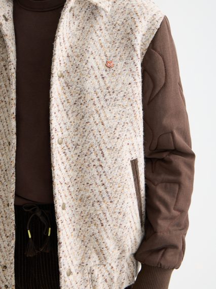 Scotch & Soda — Jacket Taupe Melange