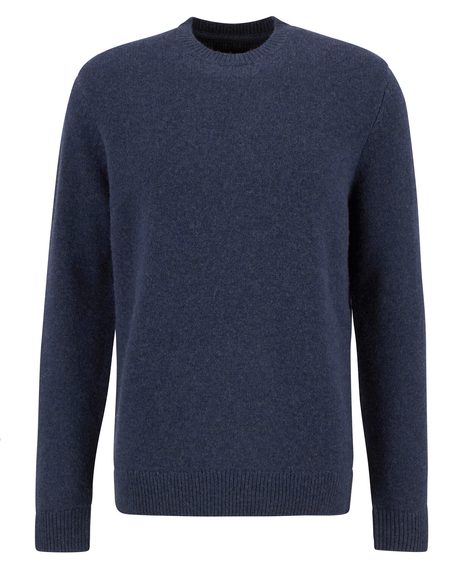Barbour Covent Crew Neck Jumper — Navy Marl