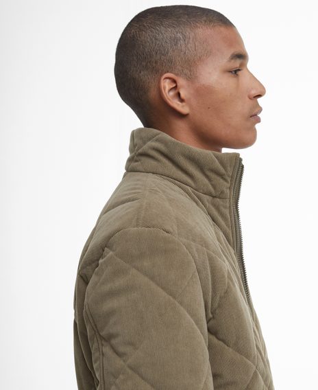 Barbour Cord Liddesdale Quilted Jacket — Fossil