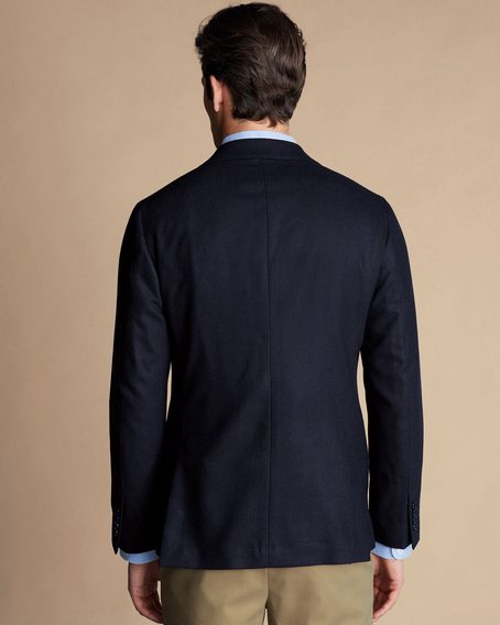 Charles Tyrwhitt Unstructured Wool Twill Jacket