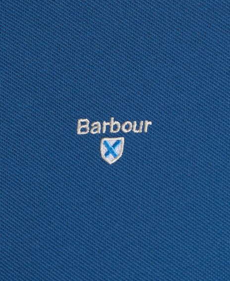 Barbour Sports Polo Shirt — Marine Blue