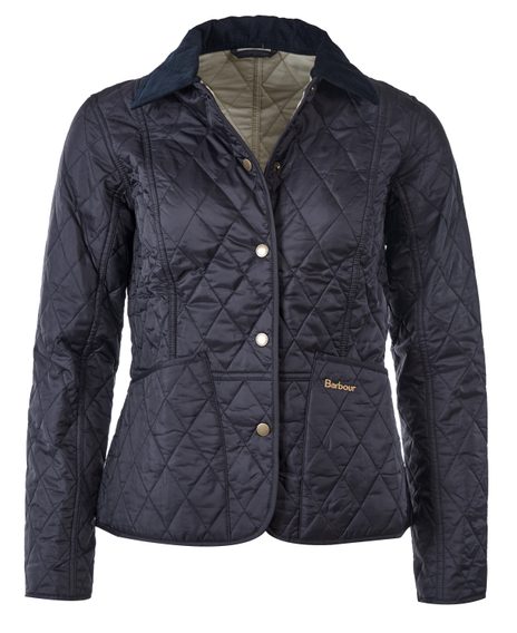 Barbour Summer Liddesdale Quilted Jacket — Navy