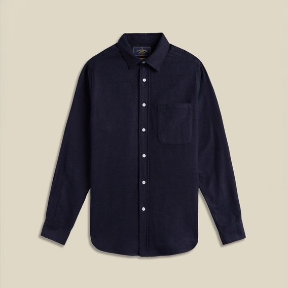 Portuguese Flannel Teca — Navy