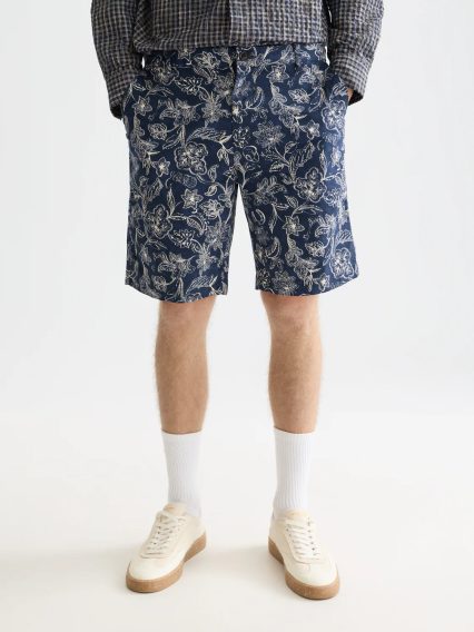 Scotch & Soda — Stuart Printed Chino Shorts