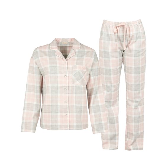 Barbour Ellery Pyjama Set — Pink Tartan