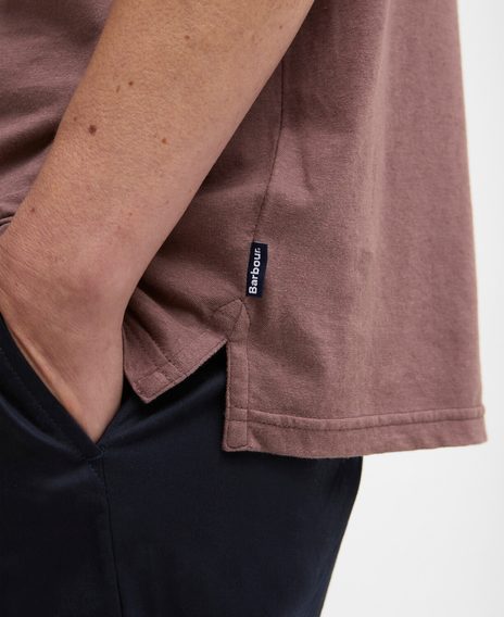 Barbour Steventon Linen-Blend Polo Shirt