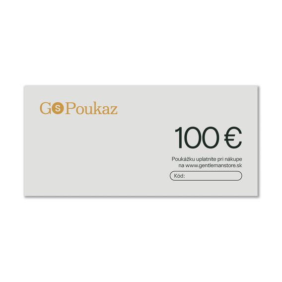 GS Poukážka — 100 €