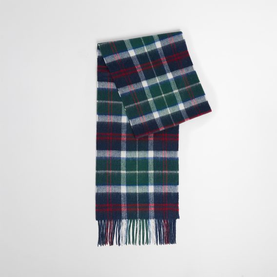 Barbour Wool/Cashmere Tartan Scarf