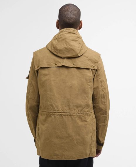 Barbour × TO KI TO Field Utility Casual Jacket — Golden Khaki