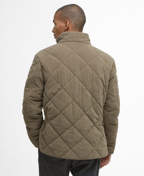Barbour Cord Liddesdale Quilted Jacket — Fossil