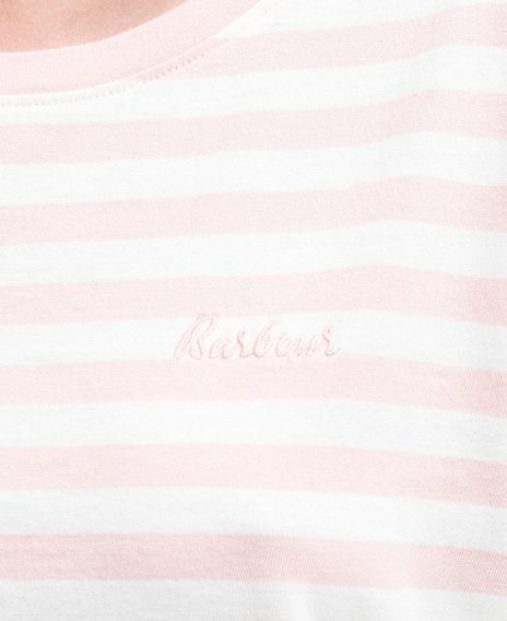 Barbour Ferryside T-Shirt — Shell Pink