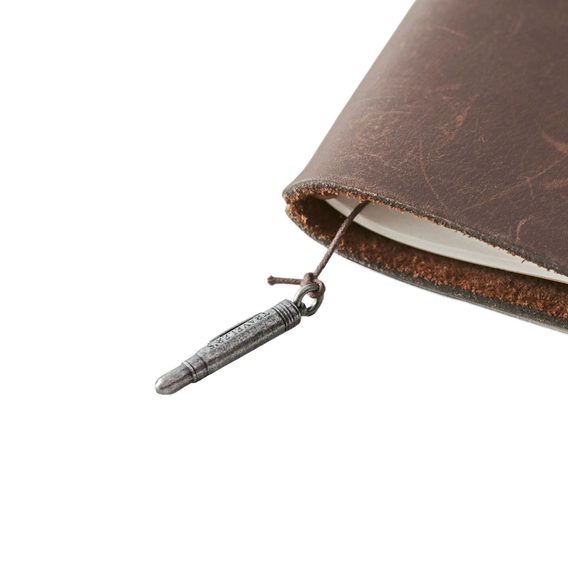 TRAVELER'S — Brass Pen Pewter Charm