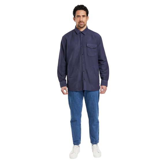 Bavlnený overshirt Armor Lux Surchemisie - Rich Navy