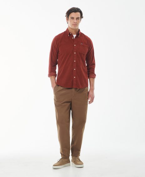 Barbour Ramsey Tailored Shirt — Russet Brown