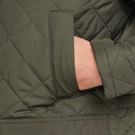 Barbour Devon Quilted Jacket — Sage