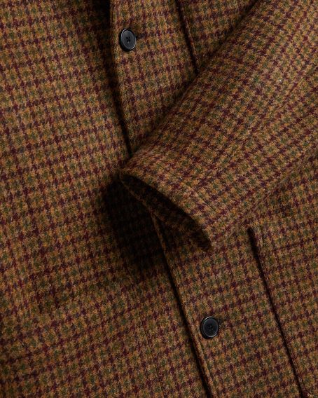 Portuguese Flannel Working Blazer Wool — Pied Poule